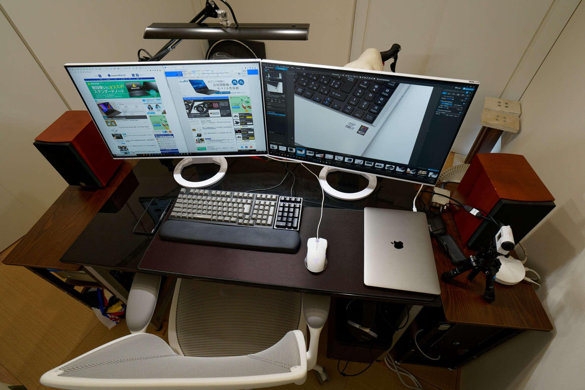 Dual monitors using Desktop 1